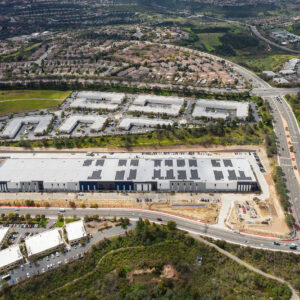 Rainwater Harvesting and Regeneration through Industrial Rooftop Infrastructure for Local Water Resilience. California. USA