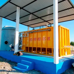 Compact Wastewater Treatment and Regeneration Plant. Sonora. Mexico.